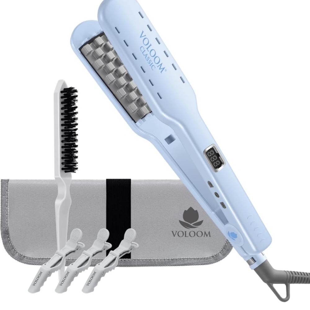 Voloom Classic 1-½” Inch Professional Volumizing Ceramic Hair Iron | for Thicker